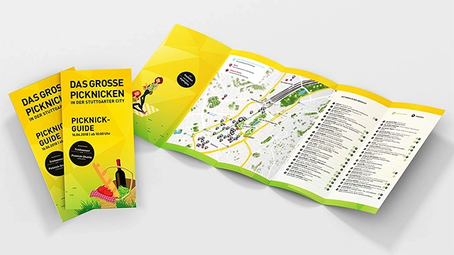 CIS Stuttgart Das große Picknicken – Flyer, Poster und Banner