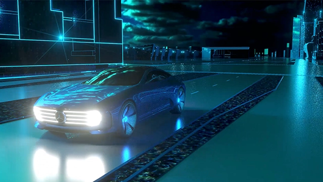 Mercedes Benz Animation CGI
