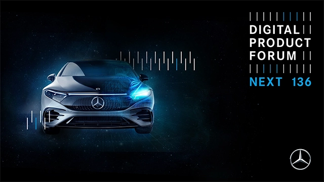 Digital Product Forum Corporate Identity Mercedes-Benz Grafikdesign