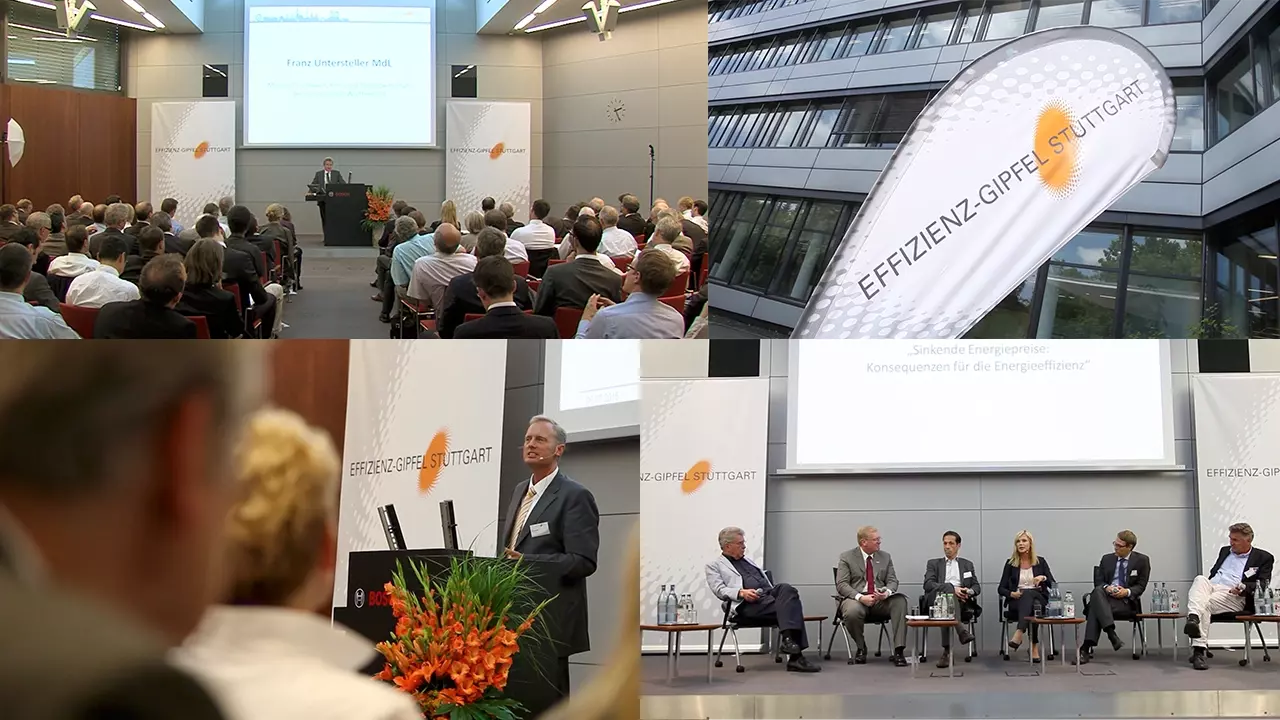 Universität Stuttgart Nachhaltigkeit Effizienzgipfel Agentur Esslingen Messe Kongress