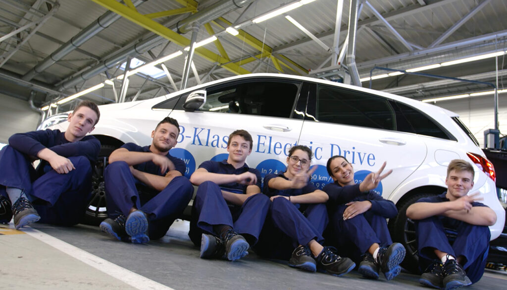 Zukunftswerkstatt Mercedes Benz Ausbildung Videoproduktion Storz Medienfabrik Stuttgart
