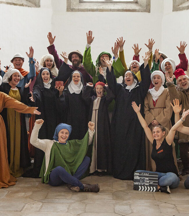 Heilige und Halunken VR-Videoproduktion Landesmuseum Württemberg Gruppenbild