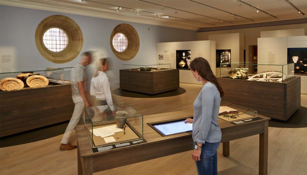 Interaktive Medienstationen im Landesmuseum Württemberg Stuttgart