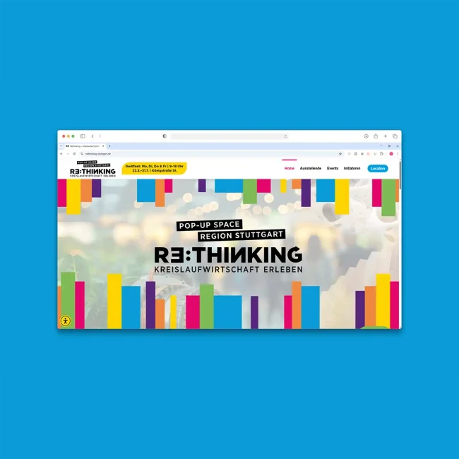 RE:THINKING Stuttgart – Kreislaufwirtschaft & nachhaltiges Design | Nachhaltigkeit Agentur