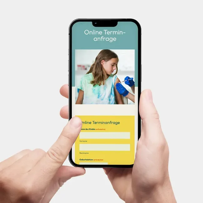 Webdesign Webentwicklung Kinderarztpraxis